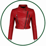 women Moto Jacket at 39%